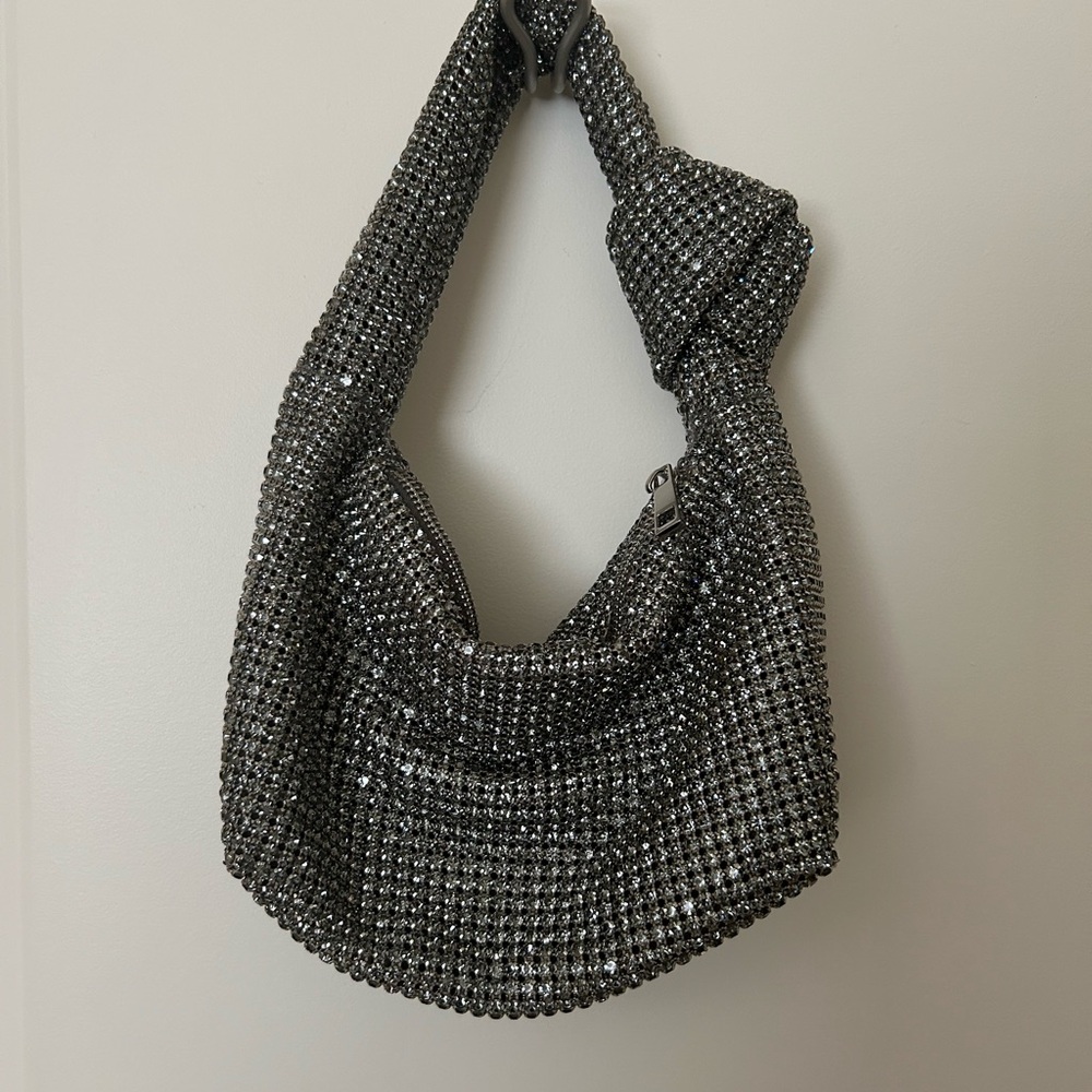NWOT Anthropologie Rhinestone Mini Bag - Picture 2 of 6